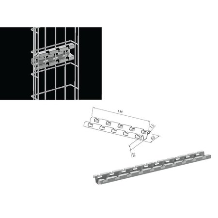 KABLE KONTROL Vertical Slotted Tray Holder NL8585045